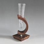 木Glass 一輪挿し 角台_00595