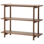 旭川家具 cosine ワゴンシェルフ ウォルナット_00838
