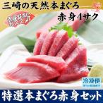 特選 本まぐろ 赤身 セット M006-012