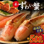 ふるさと納税 泉佐野市 本ずわいがに 爪肉 約500g 加熱用 G1815
