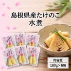 旬の味をそのままに 産たけのこ水煮カット 180g×6袋