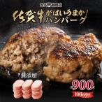ふるさと納税 小城市 佐賀県産　特製無添加　佐賀牛ハンバーグ　(100g×9個　計900g)(小城市)