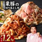 栗豚の切り落とし肉 スパイス仕込み&たれ漬け 合計1.2kg