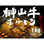 超希少和牛 榊山牛 ホルモン 小腸 焼肉 もつ鍋用 1kg