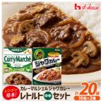 ハウス バーモントカレー中辛&カレーマルシェ中辛 各10個