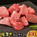 産黒毛和牛ヒレステーキ 400g
