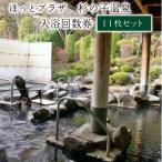 ほっとプラザ 杉の子温泉 入浴回数券 11枚セット