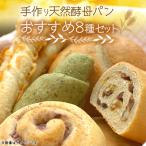 京都丹波の手作り天然酵母パン 8種セット