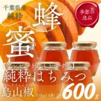 純粋はちみつ からすざんしょう100g×6個