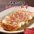 あぐー100%餃子20個入 3パックセット