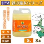 環境配慮型洗剤緑の魔女バス5L×3セット