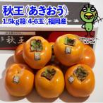 秋王 あきおう 柿 約1.5kg箱 4-6玉
