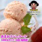 福岡産あまおうジェラート100ml×6個
