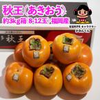 秋王 あきおう 柿 約3kg箱 8-12玉