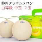 静岡産 クラウンメロン 中玉 約1.3kg