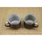 ペアマグカップ 道化釉