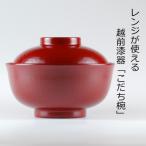 レンジが使える漆塗りのお椀 越前漆器こだち椀