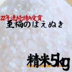新米 令和8年産 至福のはえぬき 精米 5kg