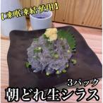 新鮮 朝どれ 生しらす 小 3パック