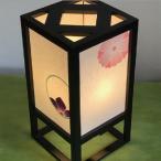 正絹着物生地で作ったおしゃれな行灯のぞき紋