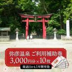 弥彦温泉ご利用補助券 3 000円分