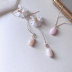 アクセサリー ピアス ハンドメイド誕生石のピアス&amp;ネッ…