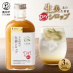 生姜シロップ DRY 200ml×3本