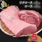 豚帝 リブロース&豚ロースブロック 半頭分 約5kg