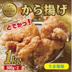 どでか味付けから揚げ うま塩味 500g×2パック