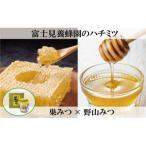 富士見養蜂園の巣みつ×野山みつ セット