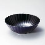 越前塗 フレアサラダボウル 瑠璃 φ21×6.9cm