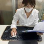 自熱暖房でデスク作業でも手は暖かい シャネボウ