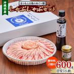 ふるさと納税 南城市 まつもと自慢のあぐー豚しゃぶしゃぶセット 600g(目安3人前)