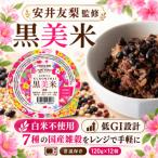 安井友梨監修 FAVOLINK黒美米 雑穀パックごはん120g×12個