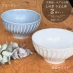 シックな北欧風食器 しのぎうどん丼2個セット