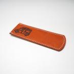 キャンピングカーロゴがお洒落 牛革ハンドルカバー