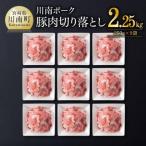 ふるさと納税 川南町 宮崎県産豚肉「川南ポーク」切り落とし2.25kg(250g×9袋)