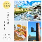 ホロルの湯 個人会員券 小人 温泉 大浴場 BG012