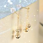 K18 ミラーボールピアス E276-Y