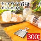 おろし金付き 岩塩食用ブロック2本セット