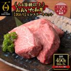 ふるさと納税 日出町 【訳あり】おおいた和牛ヒレステーキセット【150g×3枚】ステーキソース