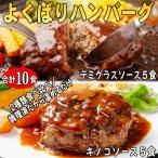 よくばりハンバーグ140g×10食 デミグラス5食