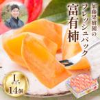 加藤果樹園の富有柿Lサイズ14個入り