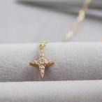 0.033ct クロスモチーフ 上品で確かな輝き