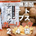 化学調味料無添加ポテトチップス ガーリック味 55g×24袋