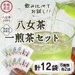 八女茶100% 飲み比べも楽しいお試しセット12袋