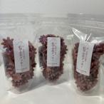 産の小麦粉使用 紅芋お花クッキー 300g