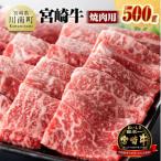 ふるさと納税 川南町 宮崎牛 焼肉用 500g(川南町)
