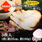 山陰浜田極味のしろいか ケンサキイカ 一夜干し 3枚入り
