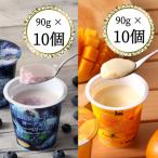 蒜山ジャージーヨーグルト20個 ブルーベリー果汁